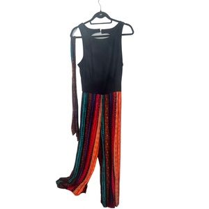 Vintage colorful woman's jumpsuit